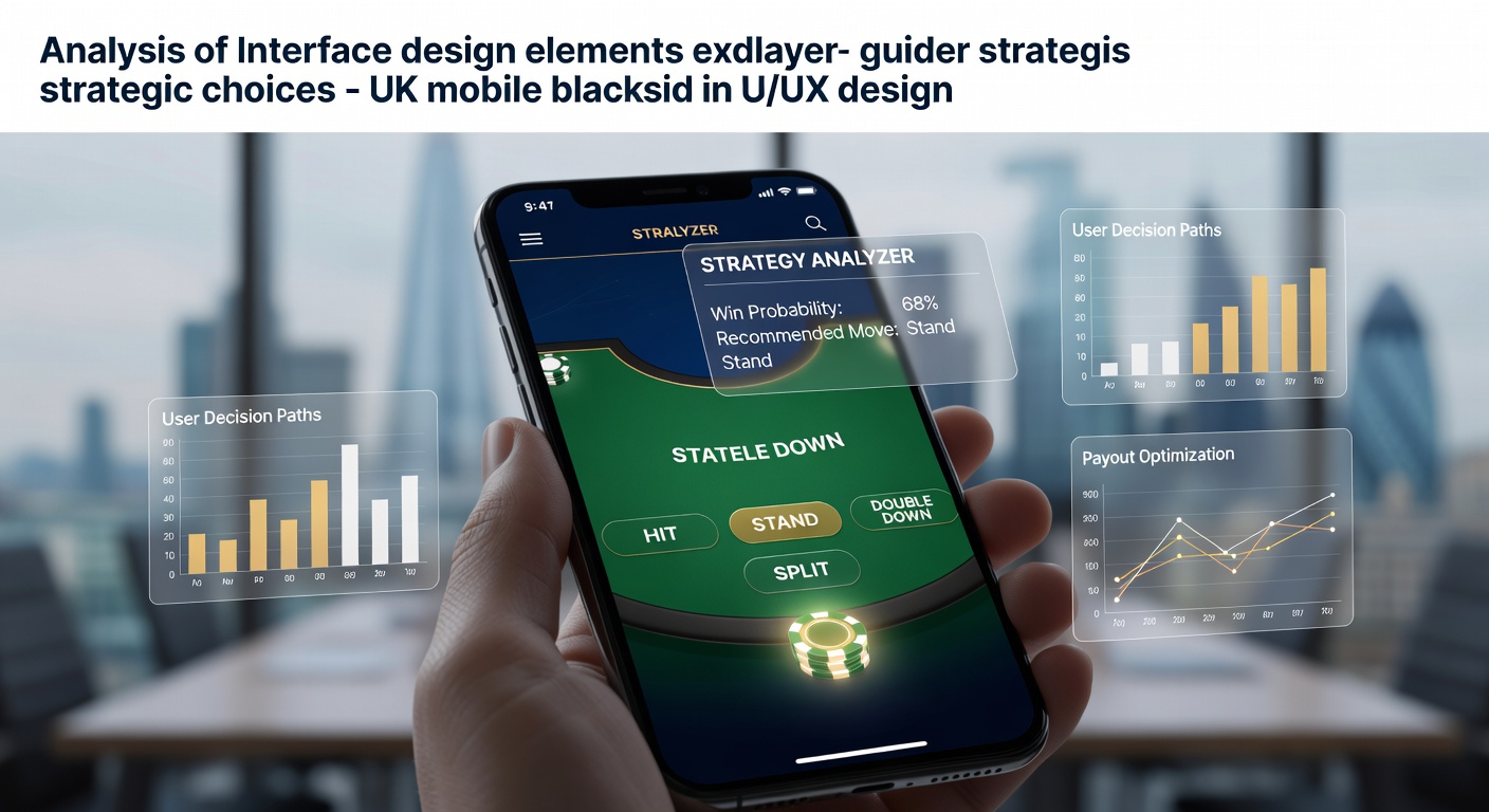 Mobile blackjack interface showing strategic buttons and card layout on a smartphone screen