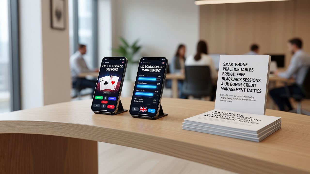 Smartphone Practice Tables Bridge Free Blackjack Sessions With UK Bonus Credit Management Tactics